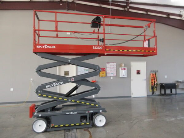 NEW 2026 SKYJACK SJ3220 Scissor Lift – 6′ Powered Deck-Extension