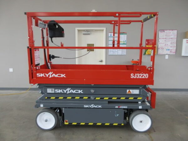 NEW 2026 SKYJACK SJ3220 Scissor Lift – 6′ Powered Deck-Extension