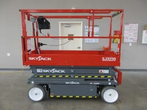 NEW 2026 SKYJACK SJ3220 Scissor Lift – 6′ Powered Deck-Extension