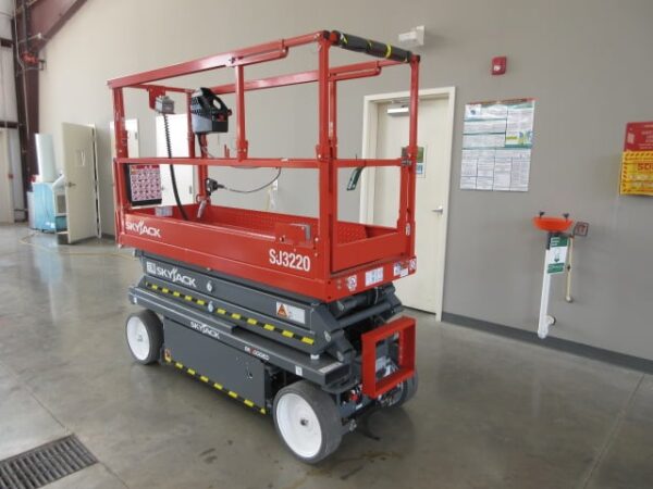 NEW 2026 SKYJACK SJ3220 Scissor Lift – 6′ Powered Deck-Extension