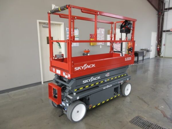 NEW 2026 SKYJACK SJ3220 Scissor Lift – 6′ Powered Deck-Extension