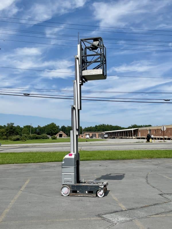 vertical mast boom lifts for sale